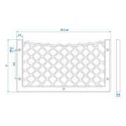Ablagenetz elastisch 302x169 mm
